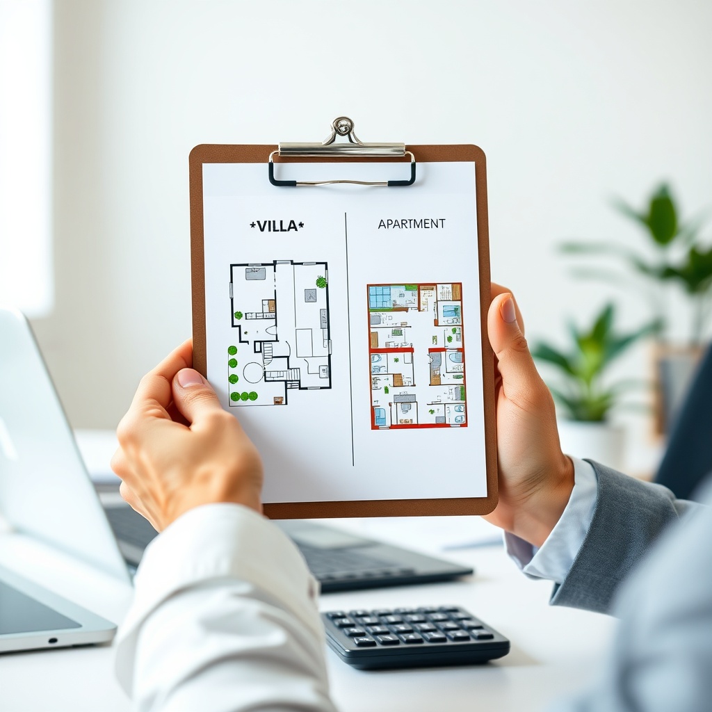Assurance villa vs appartement : analyse des garanties et du calcul de prime pour deux types de biens.